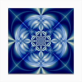 Abstract Art Artwork Fractal Design 1 Canvas Print