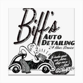 Biffs Auto Detailing Canvas Print