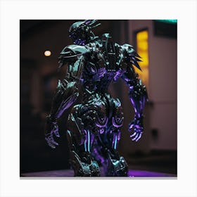 Transformers Statue Canvas Print