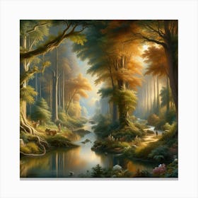 Forest 14 Canvas Print