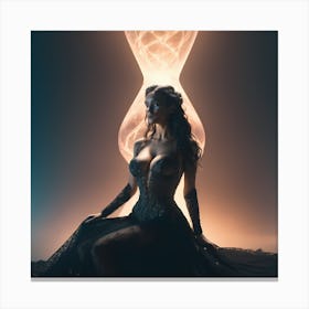 Hourglass Canvas Print