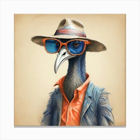 Emu!! 2 Canvas Print