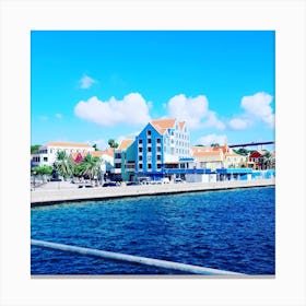 View From The Water Canvas Print