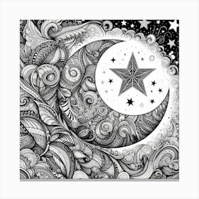 Starry Night 11 Canvas Print