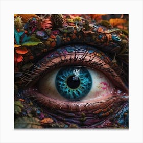 Eye Of The Dragon Canvas Print