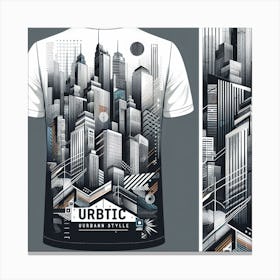 Urban City Canvas Print