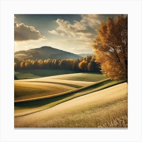 Autumn Landscape 19 Canvas Print