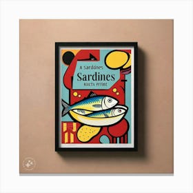 Sardines 7 Canvas Print