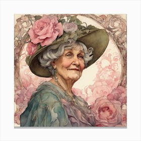 Blanche Canvas Print