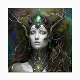 Elven Woman 3 Canvas Print