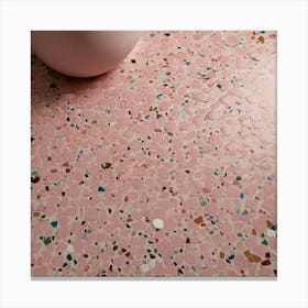 Default Terrazzo Pink 2 Art 3 Canvas Print