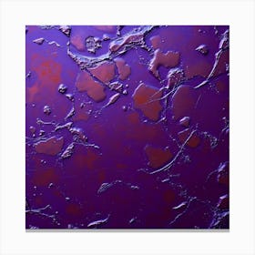 Abstract Purple Canvas Print