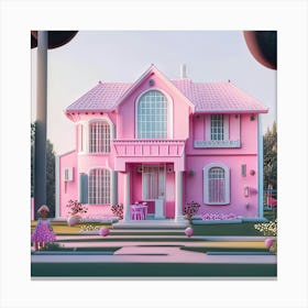 Barbie Dream House (335) Canvas Print