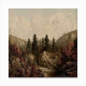 Mountain Stream Canvas Print