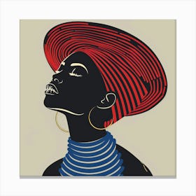 African Woman 133 Canvas Print