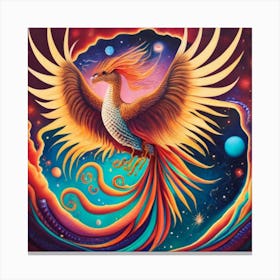 Phoenix Dragon 3 Canvas Print