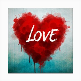 Heart Of Love 3 Canvas Print