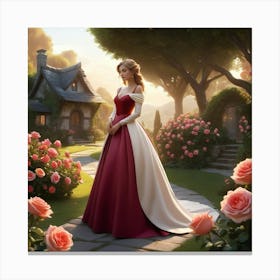 Beauty And The Beast 1 Canvas Print