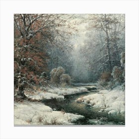 Winter Scene 6 Canvas Print