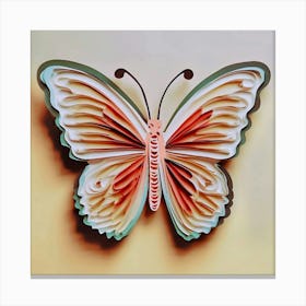 Butterfly 3D Art Canvas Print