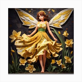 Daffodil Fairy Canvas Print