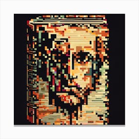 Pixel Art 2 Canvas Print