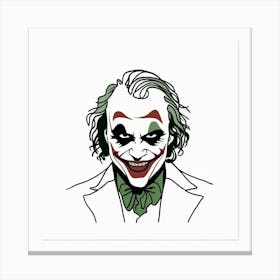 Joker 449 Canvas Print