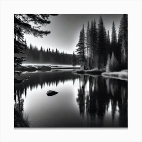 Black And White Photography 23 Canvas Print