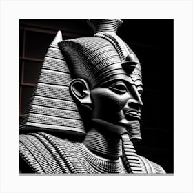 Egyptian Statue Canvas Print