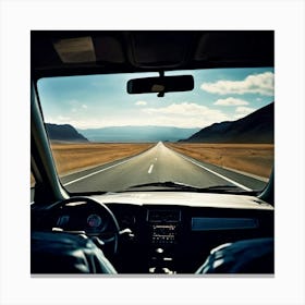 Travel Safety Trajectory Black Movement Observation Vehicle Path Fast Clarity Navigation (3) Canvas Print