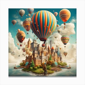 Hot Air Balloons Canvas Print