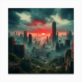 Cityscape 11 Canvas Print