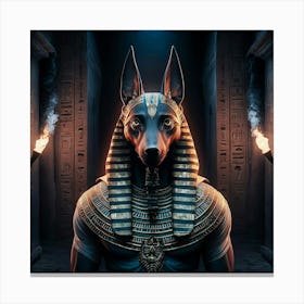 Egyptian seth 1 Canvas Print