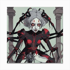 Arachnid Woman Canvas Print