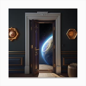 Doorway To Space Canvas Print
