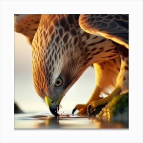 Thirsty Talon Canvas Print