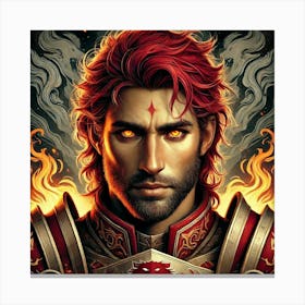 Ronan Ashheart Updated Portrait Canvas Print