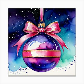 Christmas Ball Canvas Print
