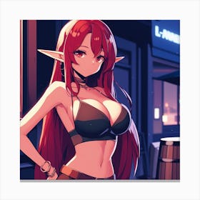 Elf bar Canvas Print