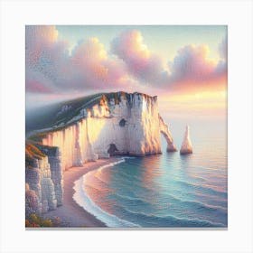 White Cliffs 2 Canvas Print
