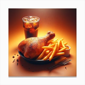 Chicken Food Restaurant15 Canvas Print