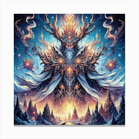 Lord Of The Night Canvas Print