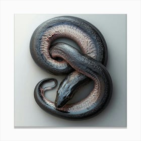 Eel Fish Canvas Print