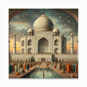 Taj Mahal 15 Canvas Print