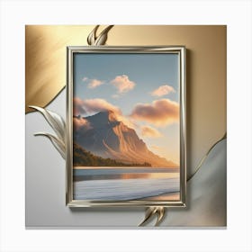 Sunset At The Beach Canvas Print