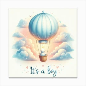 It'S A Boy Canvas Print