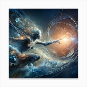 Ethereal Woman Canvas Print