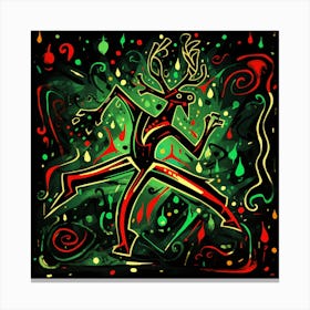 Deer Dancer Canvas Print