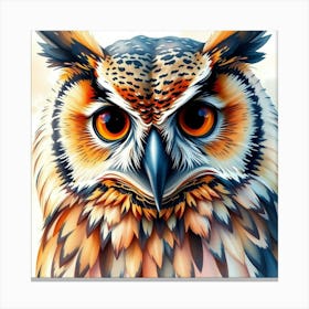 The Art of the Owl Canvas Print