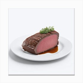 Roast Beef Canvas Print